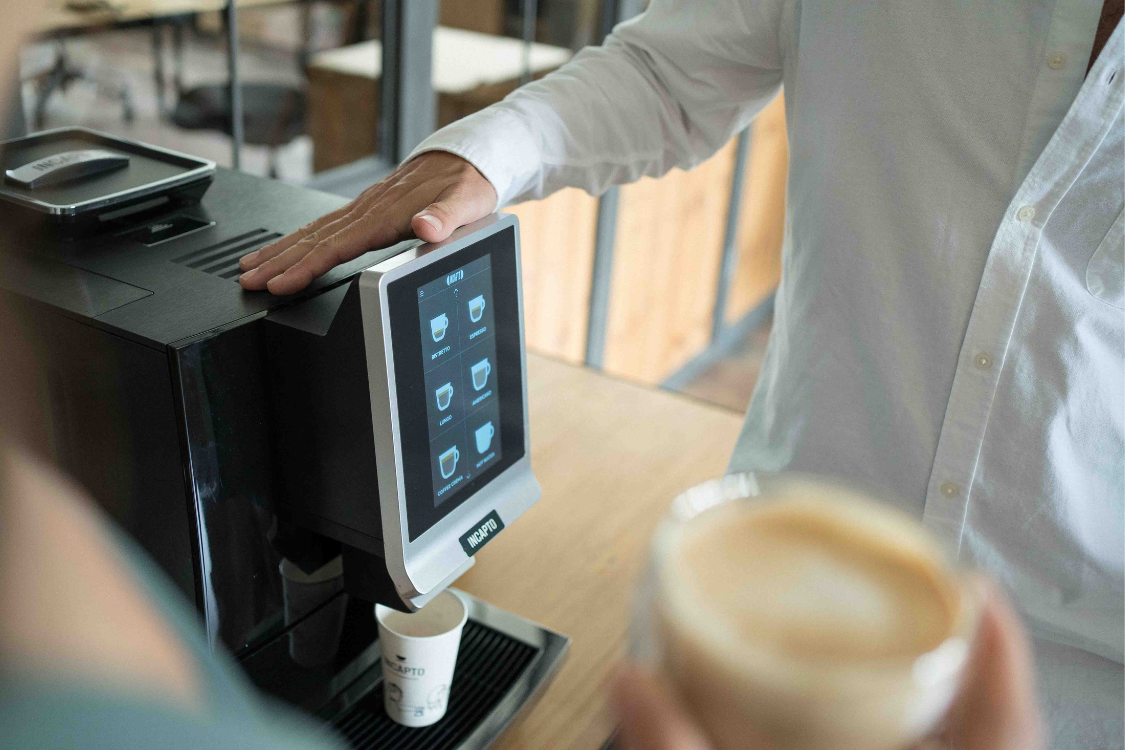 Cafetera superautomática para empresas