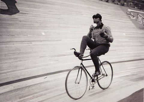 Ciclismo y café