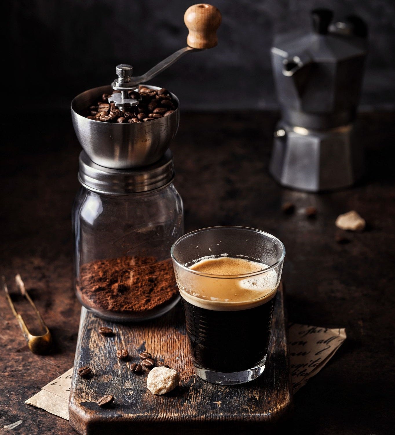 Molino de café manual