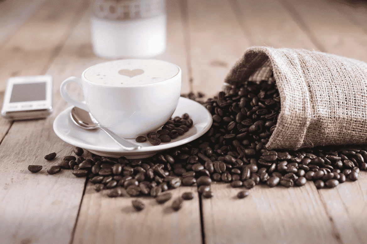 Cuánta cafeína hay en una taza de café