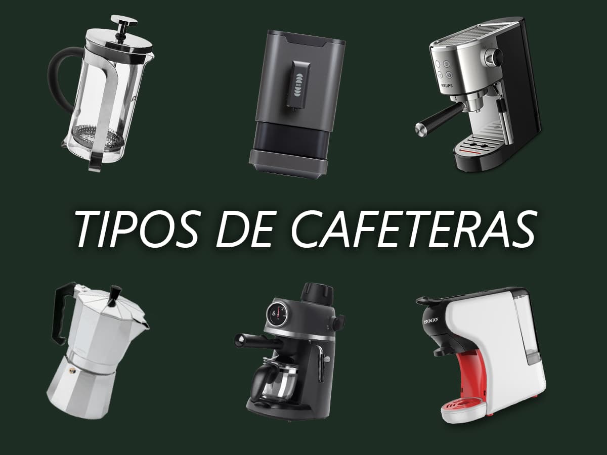tipos de cafeteras