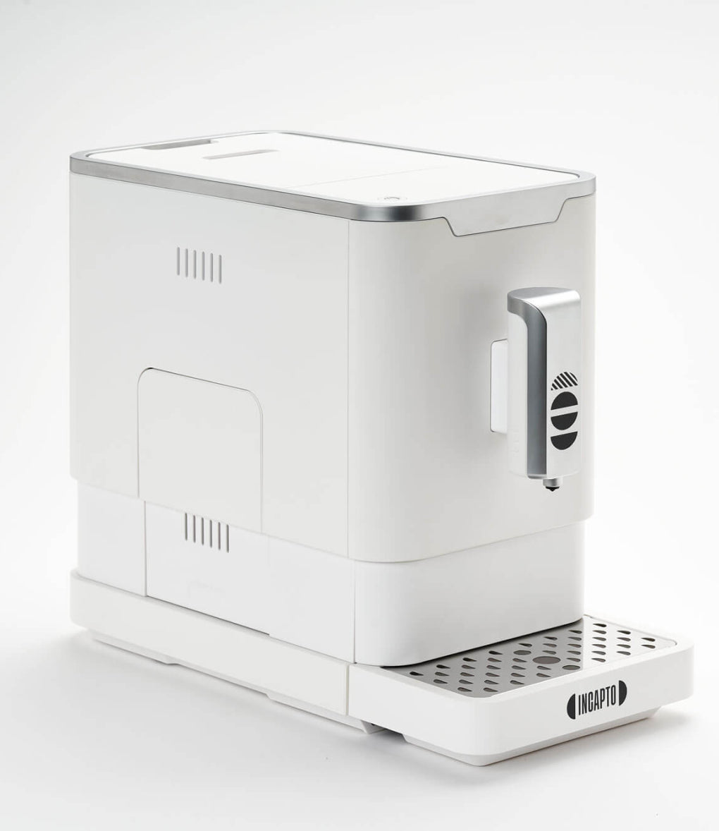 Cafetera INCAPTO Original reacondicionada blanca