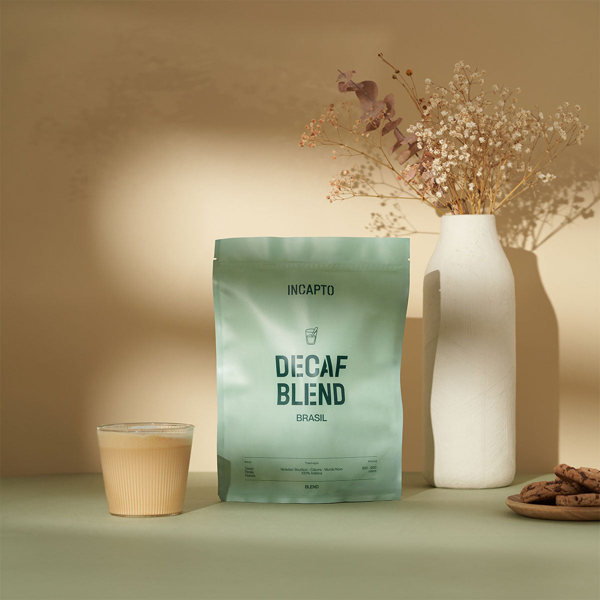 Caffè decaffeinato in grani Blend Decaf - Incapto