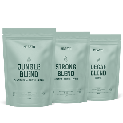Pack degustación Blend de café en grano