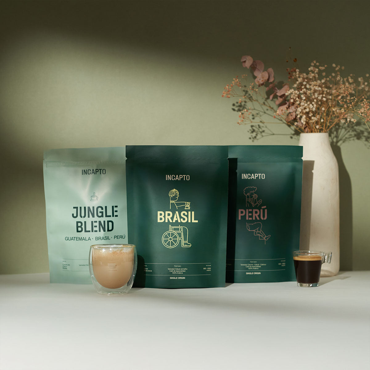 Pack especial para café con leche - Incapto