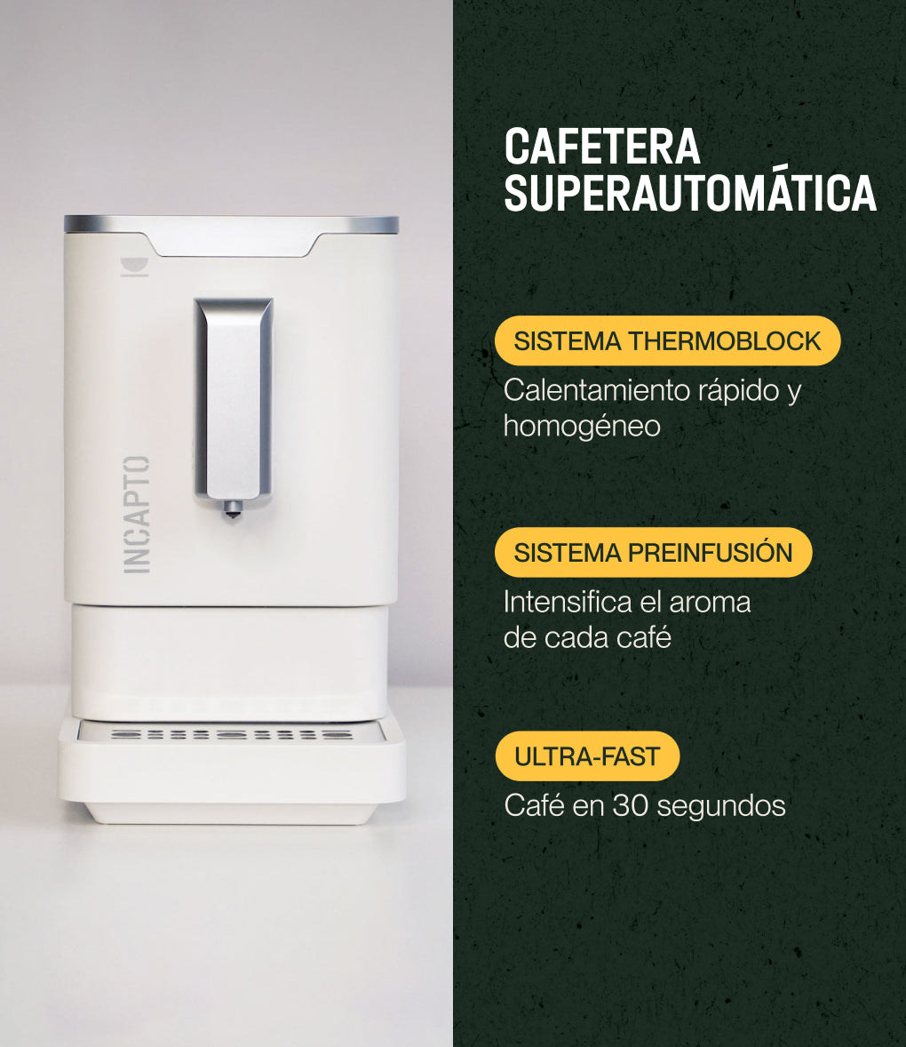 INCAPTO Original Refurbished White Coffee Maker - Incapto
