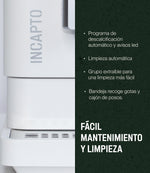 coffee maker Incapto easy cleaning