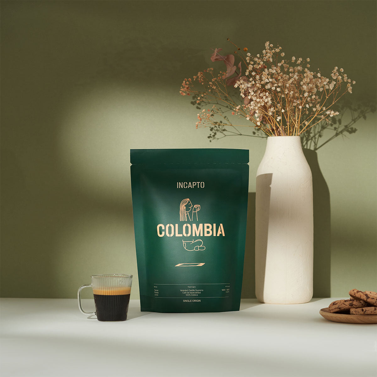 Café em grão da Colômbia - Incapto