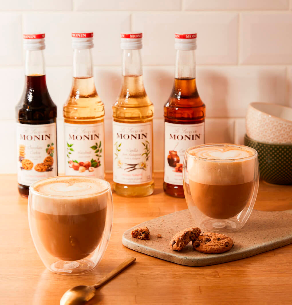 Kit de 5 siropes para café Monin - Incapto