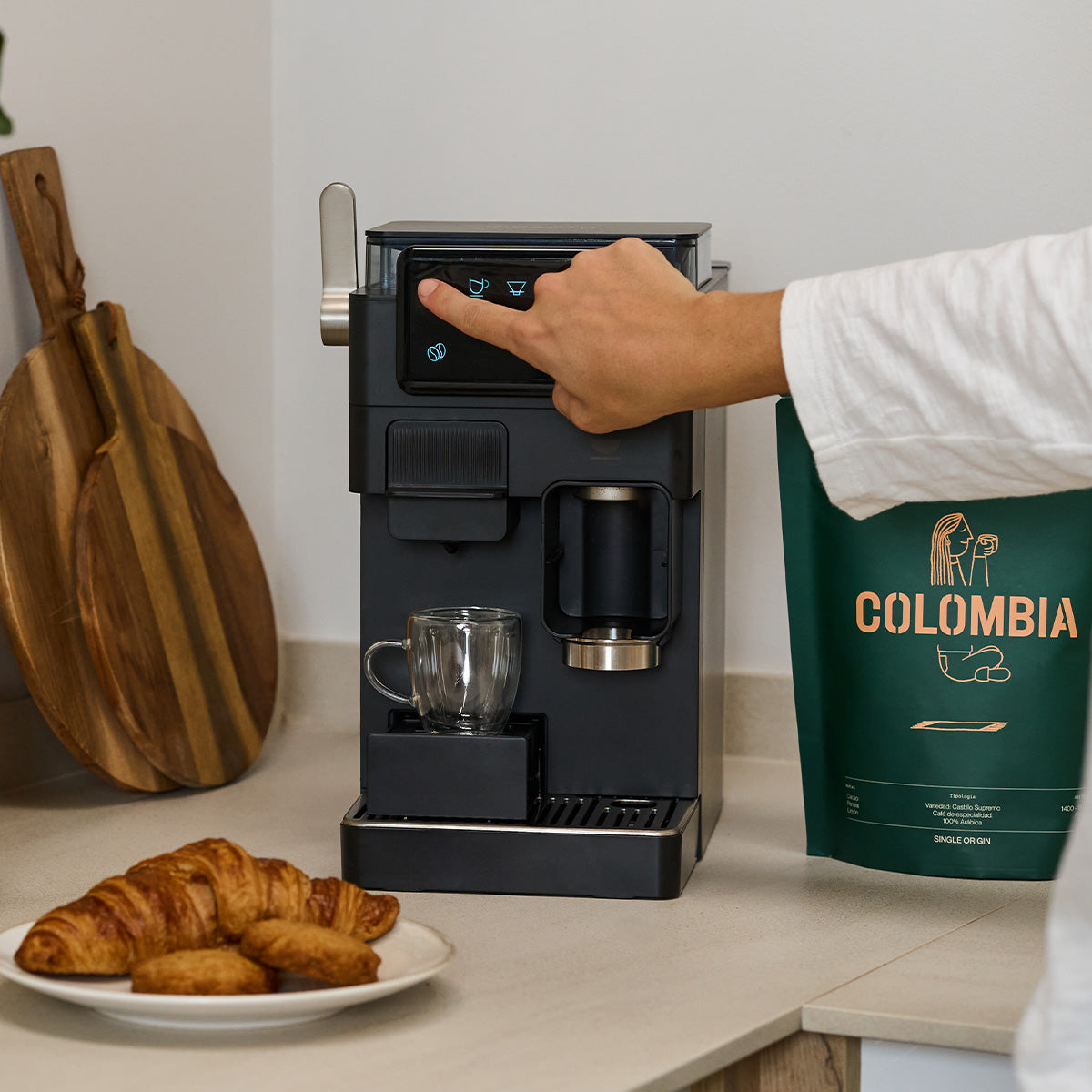 Cafetera INCAPTO Juno en ús