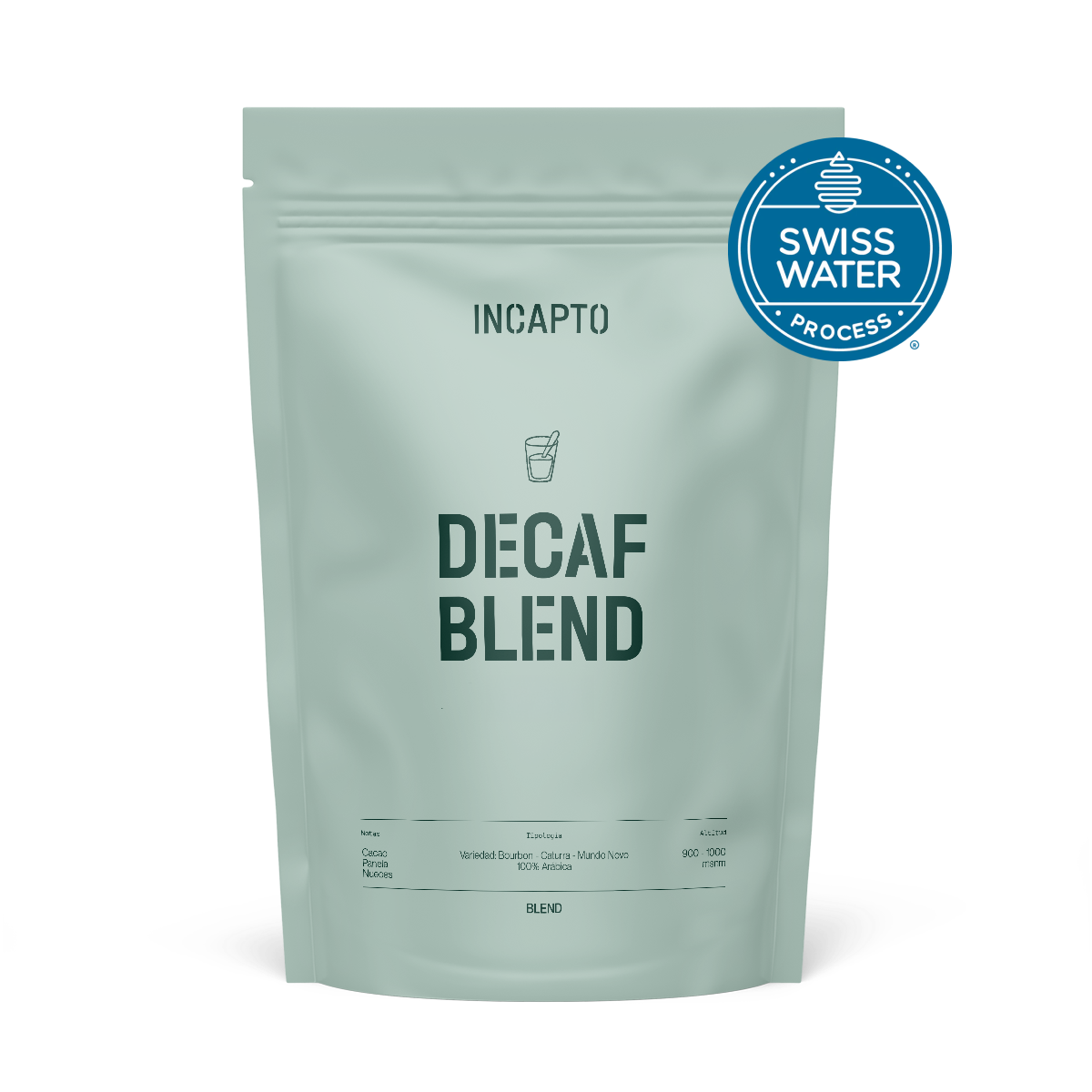 Mistura de café descafeinado
