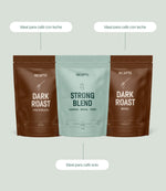 Características del pack de café en grano Fuerte de INCAPTO