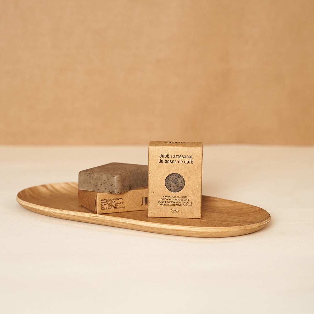 Handmade Soap with Coffee Grounds - Incapto