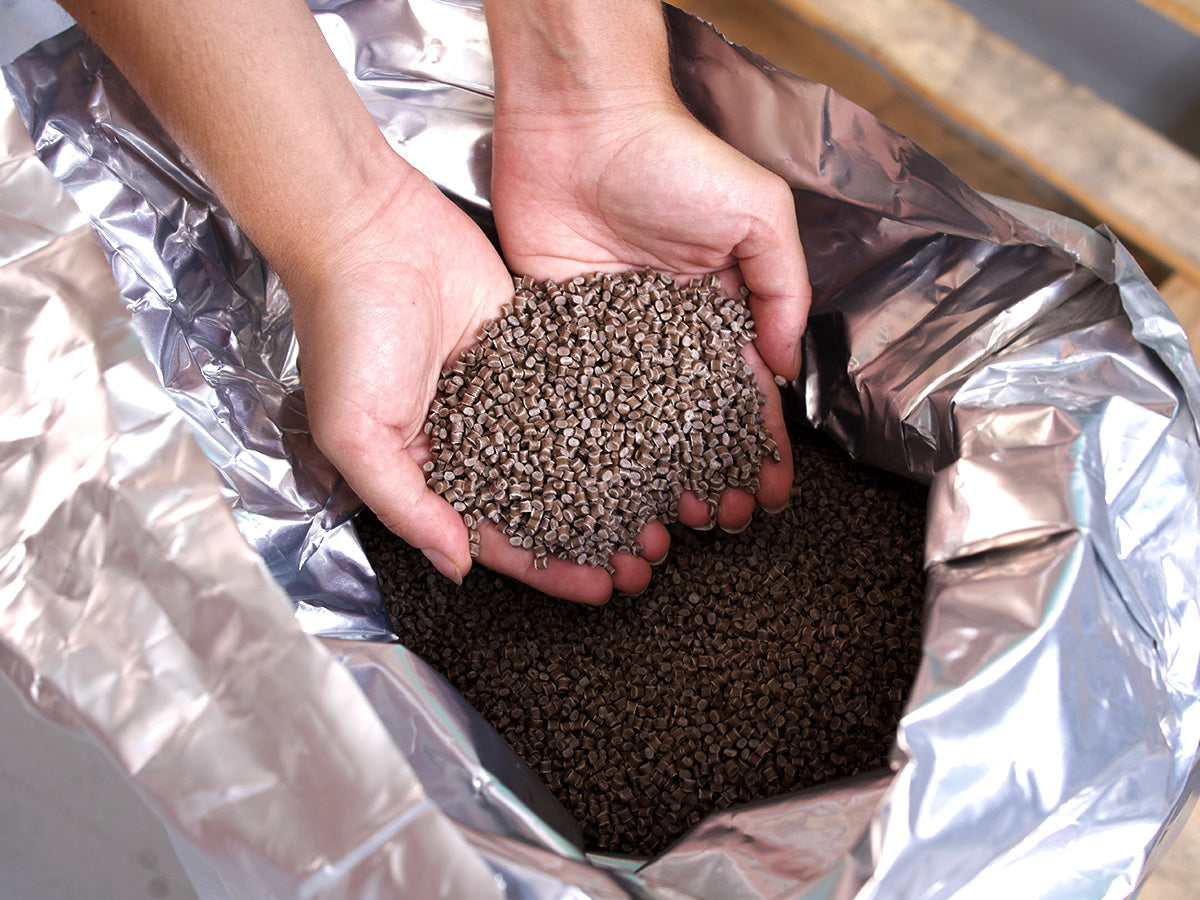 Material incapto spoon antes de fundirse
