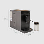 Mesures de la cafetera INCAPTO Aura Milk