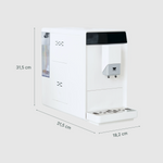 Mesures de la cafetera INCAPTO Aura White
