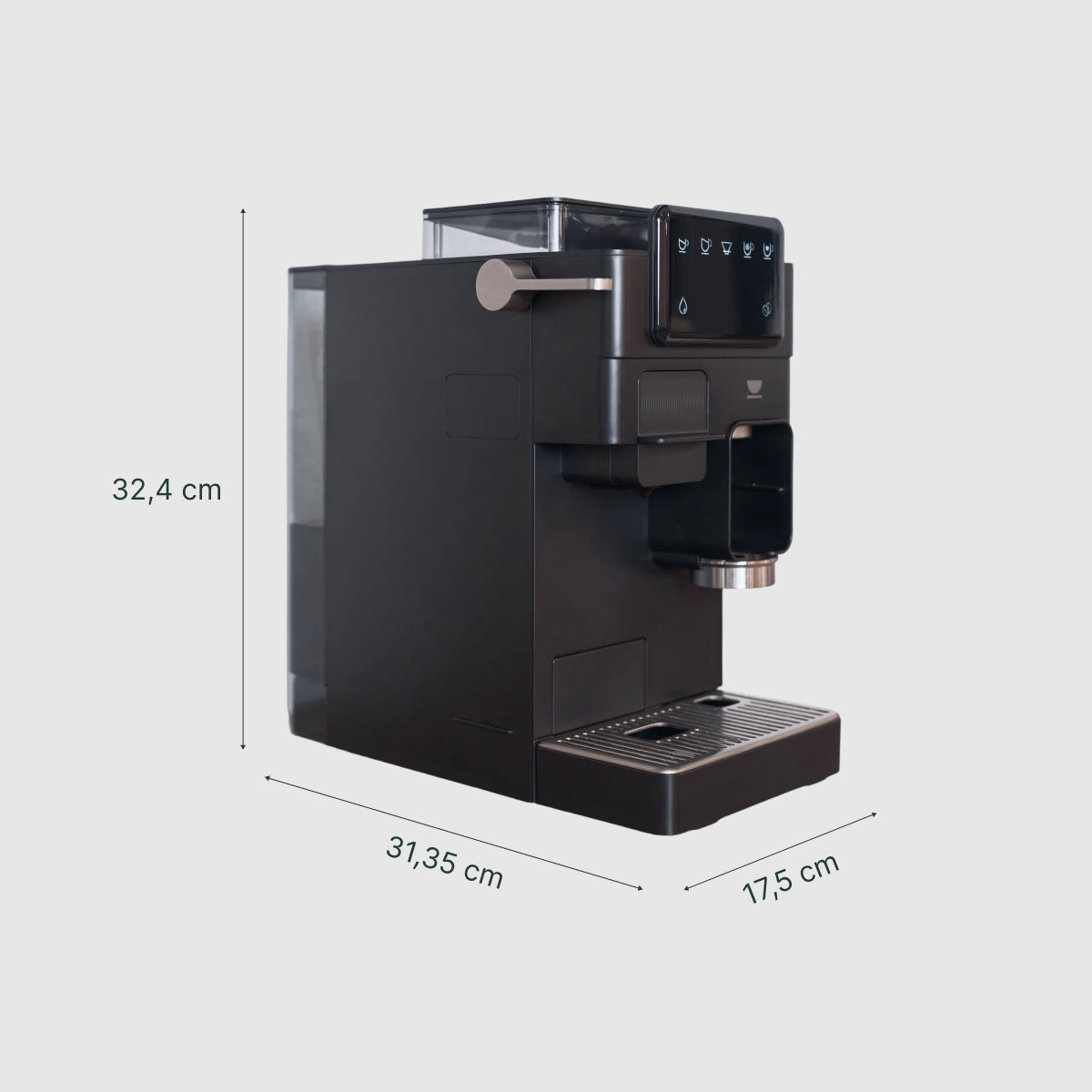 Mesures de la cafetera INCAPTO Juno