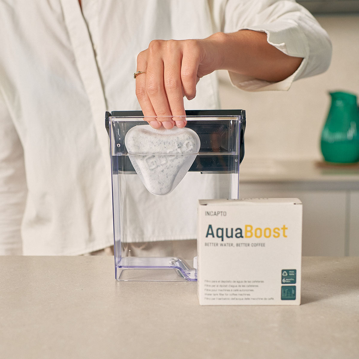 Filtre d'aigua per cafeteres - INCAPTO Aquaboost - Incapto