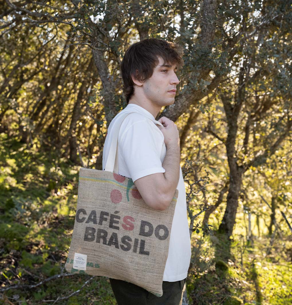 Recycled Tote Bag Made from Coffee Sack Fabric - Incapto