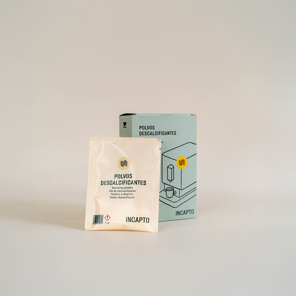 Pack di 4 Bustine Anticalcare per Macchina del Caffè - Incapto