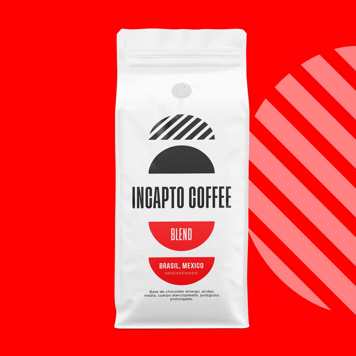 Incapto Coffee Blend Descafeinado Brasil, México