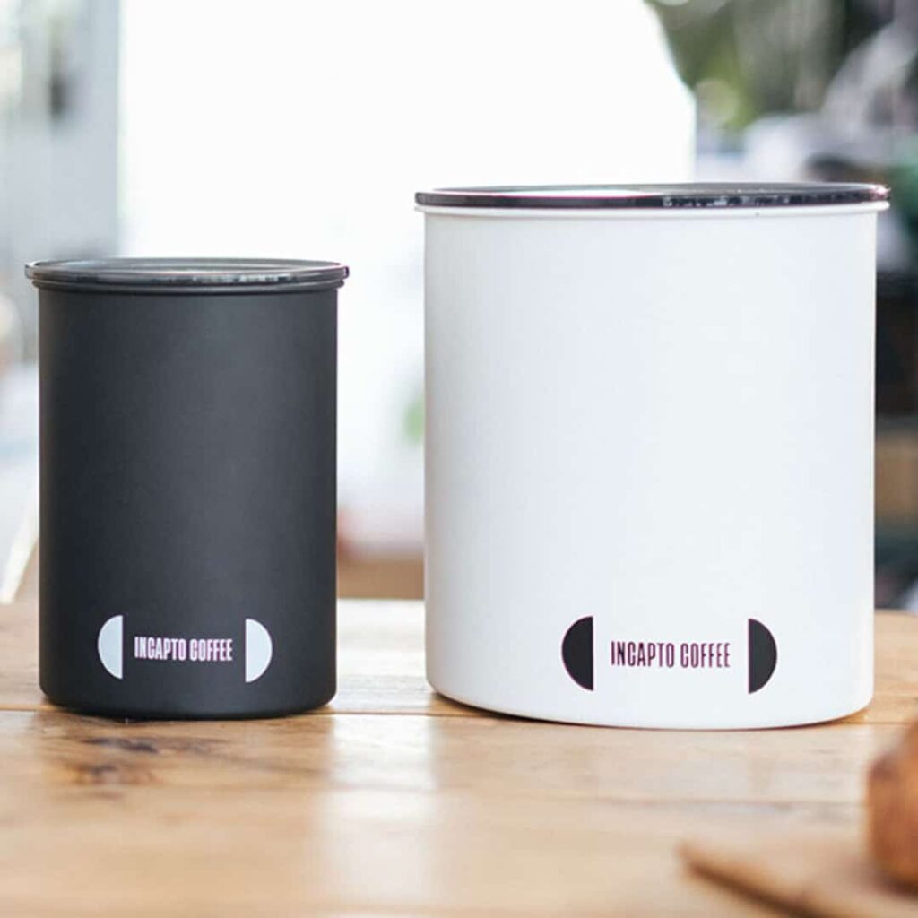 Recipiente de almacenamiento de café en grano - Incapto Coffee