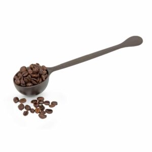 Cuchara medidora de café en grano