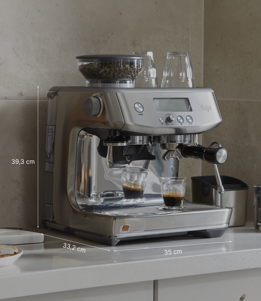 Misure di Sage Barista Pro