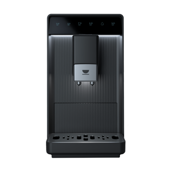 Cafetera superautomática Incapto Aura color negro compacta y fácil de usar